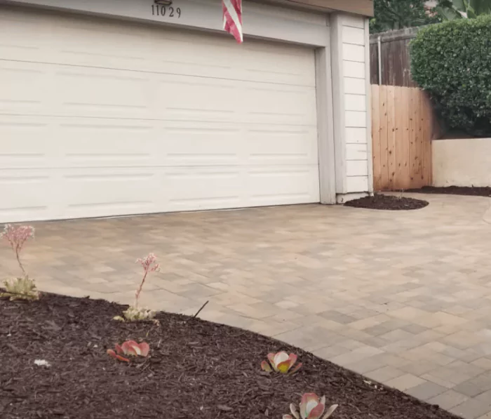 Paver Driveway and side walks